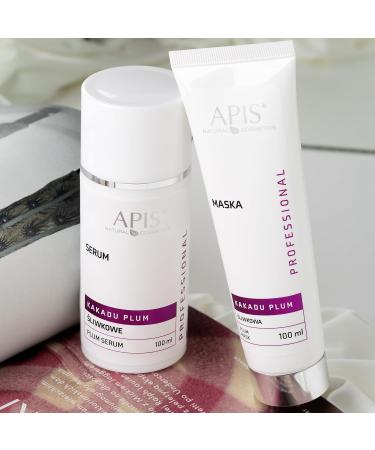 APIS KAKADU Plum Serum with Chia Seeds Hyaluronic Acid and Goji - Berries | Facial Care Multivitamin - Bomb | 100 ml - Buy Online on SooperMarket.com