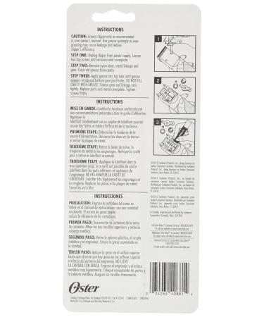 Oster Gear Lube Premium Clipper Grease - 1.25 oz | International Shipping Available - Buy Online on SooperMarket.com