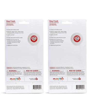 Munchkin Arm & Hammer Nursery Fresheners - Lavender or Citrus Scents - 10 Count - Buy Online on SooperMarket.com
