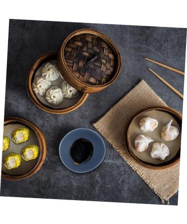ABOOFAN 4 Pcs Ceramic Saucer Ramekins Dish Dishes Wasabi Dish Soy Dipping Plate Ketchup Bowl Vintage Plates Sauce Dipping Practical Snack Mini Ceramics Soy Sauce Vegetables Sushi re-usable 8.5X8X3cm Blue - Buy Online on SooperMarket.com