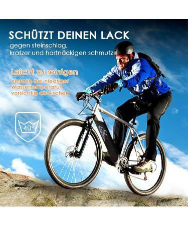 Arkham Waterproof E-Bike Battery Protective Cover with Reflectors - Neoprene Accessories for 30-38cm Frame - Buy Online on SooperMarket.com