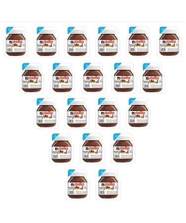 20 Pack of 0.52oz Nutella Mini Cups - Single Serve Nutella Spread by Inspired Candy - Buy Online on SooperMarket.com