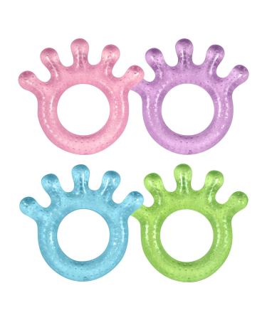 Green Sprouts Pink Cooling Teether - 2 Pack for 3+ Months Old Babies - Buy Online on SooperMarket.com