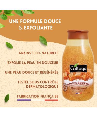 Cottage Shower Soft Scrub Caramel Peeling Grains | 100% Natural Exfoliant | 270 ml - International Shipping - Buy Online on SooperMarket.com