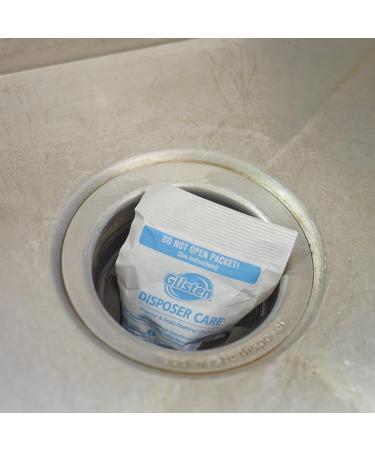 Glisten Garbage Disposal Cleaner and Odor Eliminator with Foaming Action Removes Buildup and Cleans Lemon Scent 4 Uses - Buy Online on SooperMarket.com