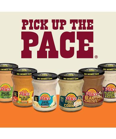 Delicious Pace Salsa Con Queso Cheese Dip - Perfect for Nachos - 15oz Jar (Pack of 6) - Buy Online on SooperMarket.com