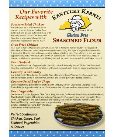 Kentucky Kernel Gluten Free Seasoned Flour 10oz - Pack of 1 | Buy Online - Buy Online on SooperMarket.com
