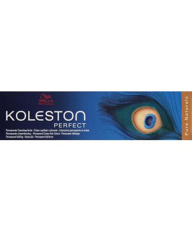 Wella Professionals Koleston Perfect 7/03 Medium Blond Natur-Gold - Permanent Hair Cream Color (60 ml) - International Shipping Available - Buy Online on SooperMarket.com