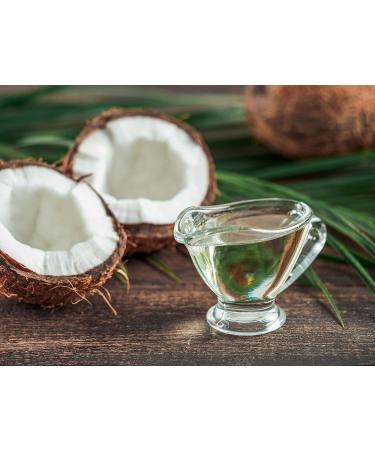 Dr Joe Lab MCT Oil 1 Gallon - 100% Pure Fractionated Coconut Vegan Medium Chain Triglycerides for Skin Hair Nails & Body - Grade A Quality Carrier Oil - Buy Online on SooperMarket.com