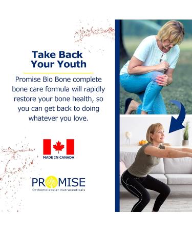 Promise Bio Bone 600ml - Complete Bone Care Formula- Strong Bones and Teeth- Liquid Collagen Calcium Magnesium Vitamin D3 Zinc Boron Silicon- Bone Support Supplement -Tropical Berry Flavor - Buy Online on SooperMarket.com