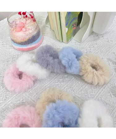 10 Pieces Hair Scrunchies Hair Bobbles for Women Girls Hairband Elastic Hair Ties Hair Scrunchy Soft Hair Bands Soft and Breakage Prevention Perfect Hair Accessories (Hair Ties) - Buy Online on SooperMarket.com