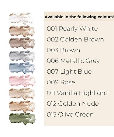 Gosh Mineral Waterproof Eye Shadow Pen - Creamy Long-Lasting Color in 001 Pearly White - Easy Application & Perfume-Free - Buy Online on SooperMarket.com