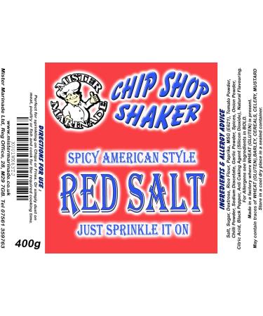 Mister Marinade Seasoning In A Handy Reusable Shaker Container 400g (American Red Salt) - Buy Online on SooperMarket.com
