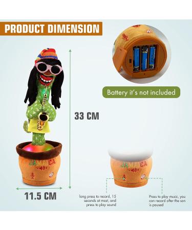 Ava's Toys Dancing Cactus Voice Recorder - Singing and Dancing Talking Toy - Buy Online on SooperMarket.com
