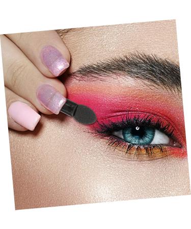 Healeved 200 Pcs Mini Eyeshadow Swab Eyeshadow Lipstick Brush Applicator Milky Cotton Black - Buy Online on SooperMarket.com