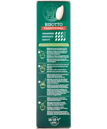 Riso Gallo Vegan Traditional Risotto 500g - Pack of 1 | Gluten-Free & Vegan-Friendly - Buy Online on SooperMarket.com