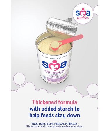 SMA Anti Reflux Baby Milk Powder Formula From Birth 800g (Pack of 1) - Buy Online on SooperMarket.com