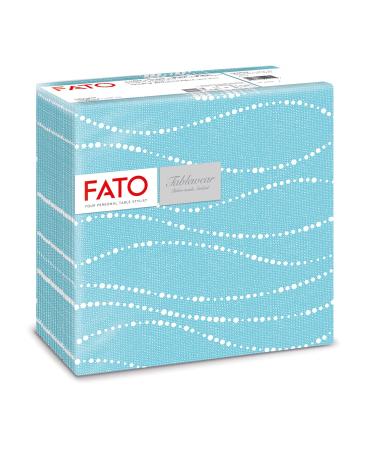 Fato dry paper napkins airlaid textile effect pack with 50 napkins format 40x40 folded in 4 decor alaska pearl decor alaska pearl design