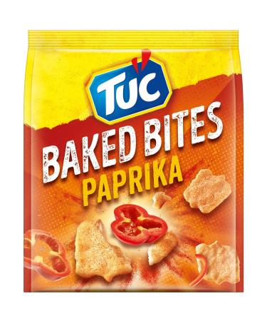 TUC Baked Bits Paprika - 6 x 110g | Large Pack Mini-Crackers | Savory Paprika Snack - Shop Internationally! - Buy Online on SooperMarket.com