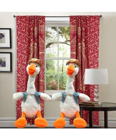 Dancing Duck Toy - Interactive Talking Singing Plush, USB Rechargeable - White Snowy Quacker for Endless Christmas Fun! - Buy Online on SooperMarket.com