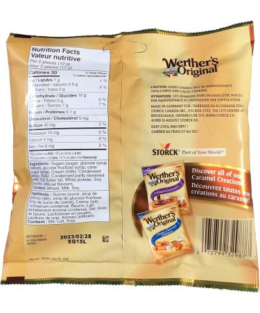 Werthers Original Creamy Caramel Filled Hard Candies 135 g - Buy Online on SooperMarket.com