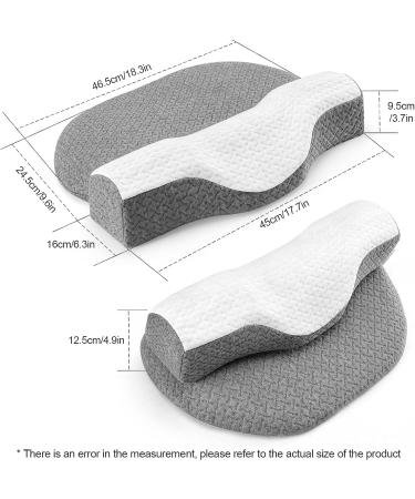 Enlivczom Neck Support Roll - Relieve Neck Stiffness & Pain, Ideal for Spine Alignment | Cervical Neck Pillow - Buy Online on SooperMarket.com