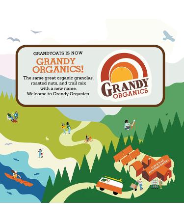 Grandy Organics Original Coconola Gluten Free Granola - Certified Organic, Keto & Paleo Friendly, Non-GMO - 9oz Bags, Bulk Pack of 3 - Buy Online on SooperMarket.com