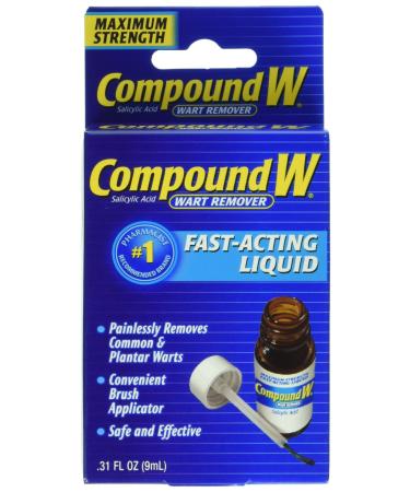 Compound W Wart Remover Maximum Strength Fast-Acting Liquid 0.31 oz