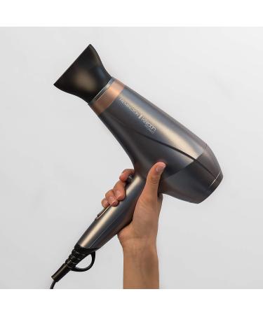 Remington AC8820 Hair Dryer - 2200W 150km/h Keratin & Almond Oil Infused Anti-Frizz Ion Care 3 Styling Attachments - International Shipping Available - Buy Online on SooperMarket.com