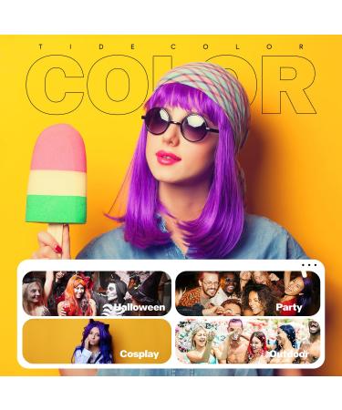 Immetee Hair Color Wax - Temporary Washable Hair Tint for Kids & Girls | Perfect for Christmas Parties & Cosplay - 100g Clay Yellow - Buy Online on SooperMarket.com