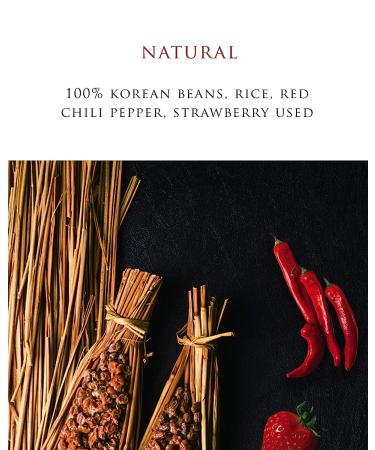 Kisoondo Strawberry Gochujang (8oz) - Organic Fermented Korean Red Chili Paste | Mildly Spicy Sauce 8oz (1 Pack) - Buy Online on SooperMarket.com