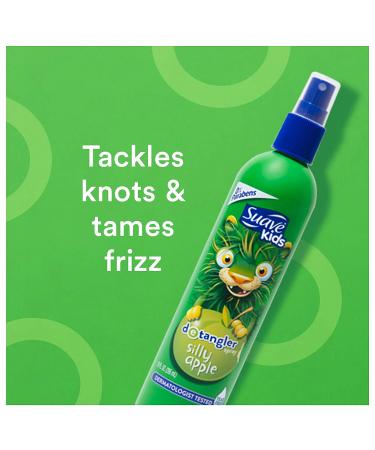 Suave Kids Silly Apple Detangler Spray 10 oz - Tear-Free, Dermatologist-Tested Formula - Buy Online on SooperMarket.com