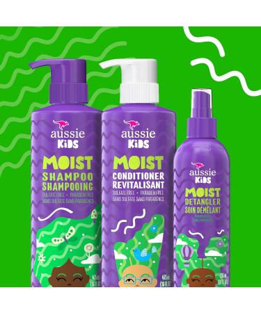 Aussie Kids Moist Sulfate Free Conditioner 16 fl oz - Pack of 4 | Gentle Formula for Kids - Buy Online on SooperMarket.com