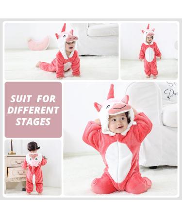 COOKY.D Unisex Winter Animal Hooded Baby Romper 12-18 Months - Red - Buy Online on SooperMarket.com
