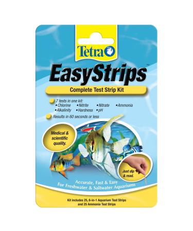 Tetra EasyStrips Complete Aquarium Test Kit 25-Count