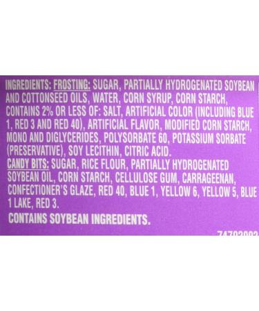 Pillsbury Funfetti Bold PURPLE VANILLA Frosting 442g - Buy Online on SooperMarket.com