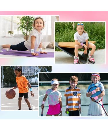 8 Pcs Colorful Unicorn Sport Bracelets for Kids - Perfect for Birthday Parties Outdoor Sports & Dancing - 5x6cm Welded Wrist Tape - Buy Online on SooperMarket.com