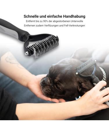 Finopet 3 Set: Dog & Cat Brushes XL Lint Roller & Tick Tongs - Ultimate Pet Grooming Kit for Long Hair & Undercoat - Buy Online on SooperMarket.com