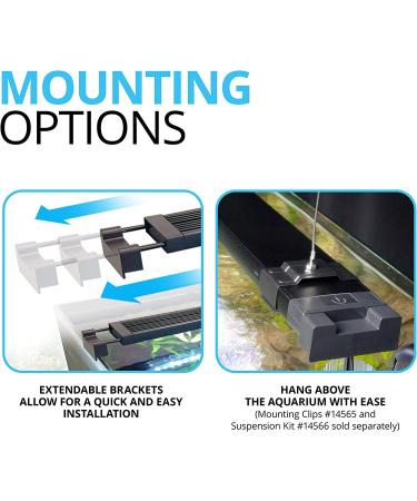 Fluval Aquasky 2.0 35W LED Aquarium Lighting | 48-60 Inches - Buy Online on SooperMarket.com