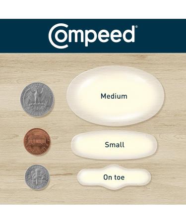 Compeed Blister Care Bandages 12 Ct Mixed Sizes (3 Packs) - Heel & Foot Patches for Prevention & Treatment - Waterproof Packaging - Buy Online on SooperMarket.com