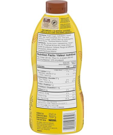 Nesquik NESTL Chocolate Syrup 700mL Pack of 12 - Buy Online on SooperMarket.com