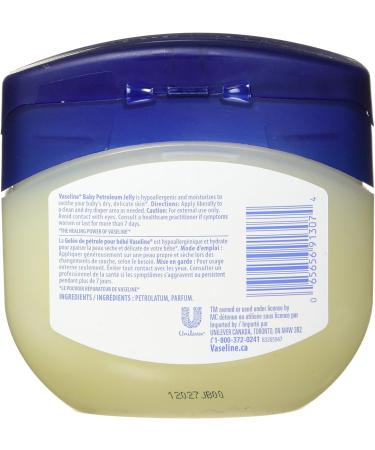 Vaseline Baby Petroleum Jelly 375g - Moisturizing and Gentle Formula - Buy Online on SooperMarket.com