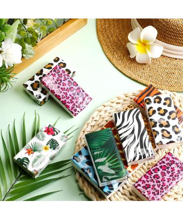 40 Pack Animal Print Pocket Tissues | Jungle Safari Theme | 4 Ply Travel Size | Wild Animal Party Favors | 9 Styles - Buy Online on SooperMarket.com