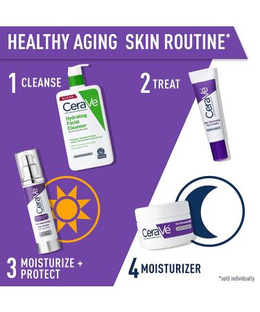 CeraVe Eye Cream for Wrinkles with Caffeine, Peptides & Hyaluronic Acid - 0.5 oz | Fragrance-Free & Ophthalmologist Tested - Buy Online on SooperMarket.com