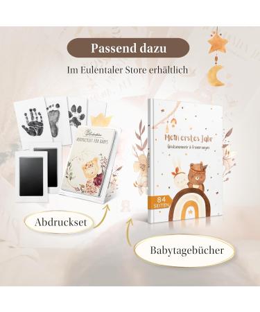 Eulentaler Milestone Cards Set | Boho Style Baby Milestones | 48 Cards Gift Box for Boys & Girls | Perfect for Birth & Baby Parties - Buy Online on SooperMarket.com