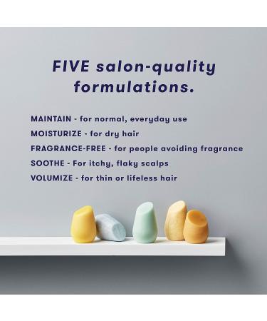 HIBAR Conditioner Bar Sample Set - All Natural Hair Care | Plastic Free | Eco Friendly Ingredients | Travel Size | Color Safe | Solid Sustainable Bars | Zero Waste - Buy Online on SooperMarket.com