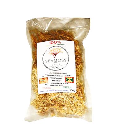 Sea Moss (raw) (Gold/Purple/Red 100g) wildcrafted dr sebi Vegan (Also Known as Irish Moss)