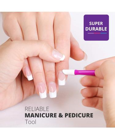 CATTOMBEEG Rubber Cuticle Pusher - Pack of 6 - Nail Art and Cleaner Tools for Men and Women - Six Colors Mix - Buy Online on SooperMarket.com
