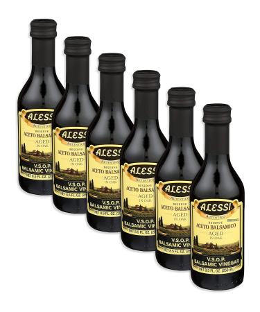 Alessi V.SO.P Balsamic Vinegar, 8.5-Ounce (6 Pack)