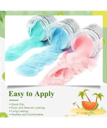Summer Collection Fine Dipping Powder Kit - 8 Colors Set for Even & Smooth Finish | Nail Color System with Gel Polish Effect - Buy Online on SooperMarket.com